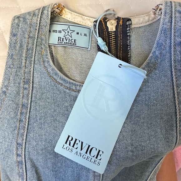 REVICE DENIM B-SIDE DRESS🚨‼️ - Picture 4 of 5